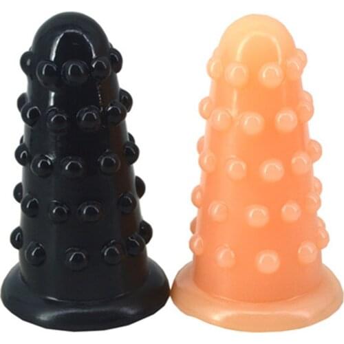 Sexy Huge Anal Plug Wolf Teeth Bar Dildo Big Butt Plugs Women Masturbator G spot Clitoris Stimulator Anus dilator Adult Sex Toys