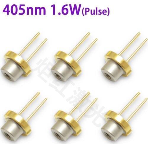 Sharp GH0406AA2G φ5.6mm Violet UV 405nm 700mw Pulse 1.6W Laser Diode (Tin Pin)