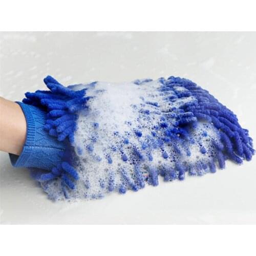 1PCS Car Cleaning Glove Ultrafine Fiber for Peugeot 206 207 208 301 307 308 407 408 508 607 2008 3008 4008 5008 RCZ