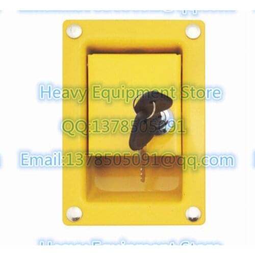 Right Latch Side Door Cover Hydraulic pump Lock For Volvo Excavator Fit EC210/240/290/360 14508850 14508854 125-00034