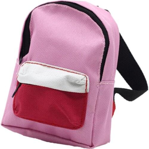 Handmade 18in Doll Backpack For American Girls Bag Doll Accessories Child Gifts