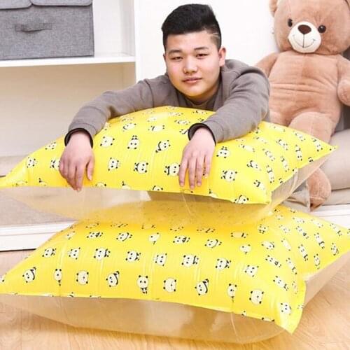 Creative Vacuum Compression Bag Fashion Printing Compression Bag Daily Necessities For Quilt Storage Bag