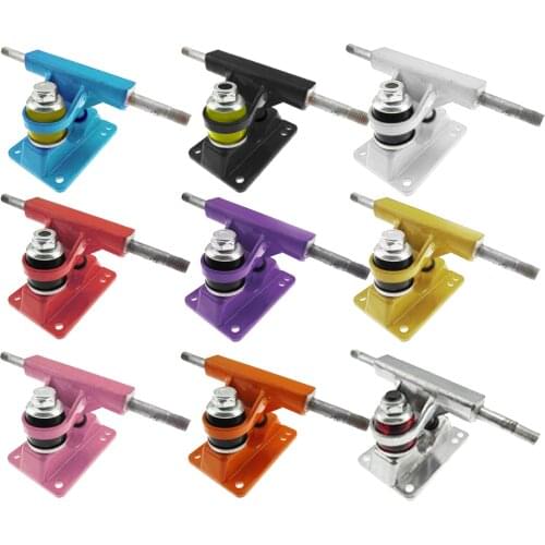 1Pair Aluminum Alloy Skateboard Trucks 3.25in 150mm Bearing Lightweight for Skate Board Longboard Decks Cruiser Accessories