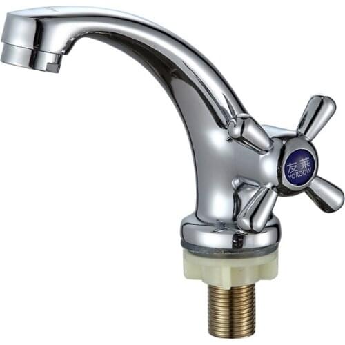 Free shipping Newly style single cold bathroom mixer tap with zinc alloy bathroom basin sink water mixer tap from dona sanitary