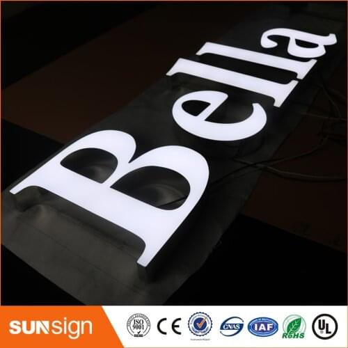 Wholesale Factory Outlet Outdoor super high bright led letters epoxy resin signs