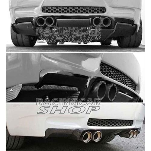 V STYLE REAR DIFFUSER FOR BMW 3-SERIES E92 E93 M3 BUMPER 2007-2013 B077F
