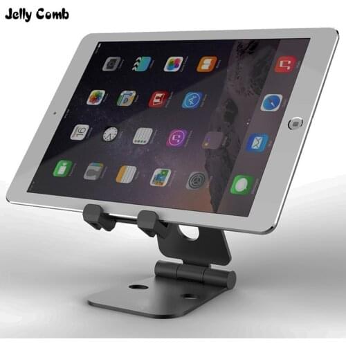 Jelly Comb Adjustable Tablet Stand For Ipad Air 1/2 Mini 1/2/3/4 Pro 9.7 Desk Aluminum Tablet Stand Holder Foldable Phone Stand