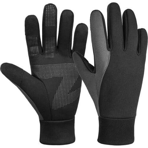Winter Fishing Gloves 2 Finger Flip Waterproof Touch Screen Non-Slip Motorcycle Gloves Men Women Sports Cycling Bike Warm Gloves