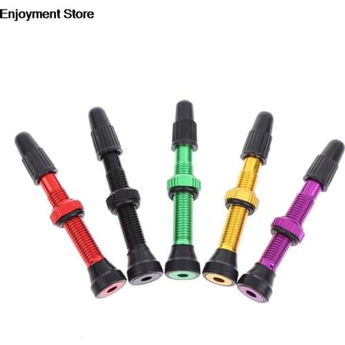 1PC High Quality Mountain Bike Vacuum Valve French Valve Aluminum Tubeless French Valve