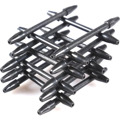 100pcs/Lot Plastic Lead Sheath Tube For Fishing Lead Sheet Seat Rod not hurt the Line Fish Tackle Tool Accessories