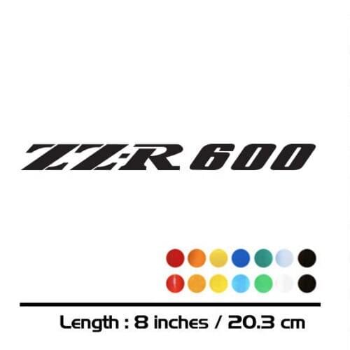 2X new Motorcycle sticker bike Fuel tank Wheels helmet fairing Luggage MOTO car accessories reflective decal For KAWASAKI ZZR600