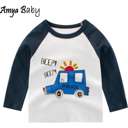 Amya Baby Long Sleeve T-Shirts For Boys