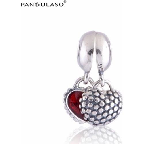 Mother & Daughter Dangle Beads For Jewelry Making Woman DIY Charms Fits Original Bracelets 925 Sterling Silver Jewelry Bead