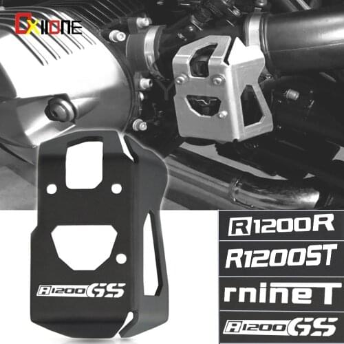Motorcycle Aluminum Rear Brake Caliper Cover Throttle valve cover Guard For BMW R1200GS R1200 GS Adventure R 1200 GS 2004-2012