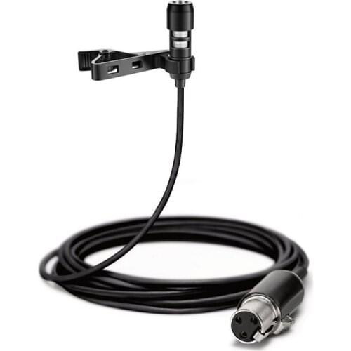 Bolymic Lavalier Lapel Microphone for AKG C4117PP Microphone 3 Pins xlr Connector Omnidirectional