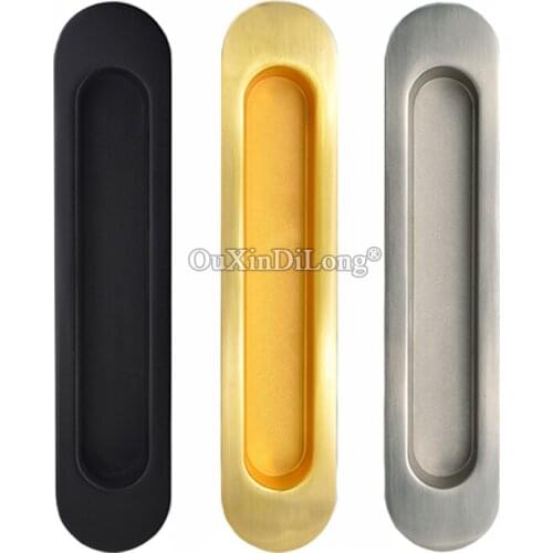 Stunning Recessed Sliding Door Handles Invisible Hidden Barn Door Pulls Handles Wooden Door Push / Pull Handles 6 Colors