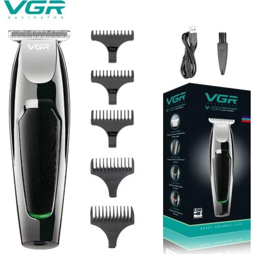 VGR Professional Hair Trimmer Waterproof Hair Machine Beard Trimer Face Hair Clipper Electric Hair Clippers Men Beard Trimmer
