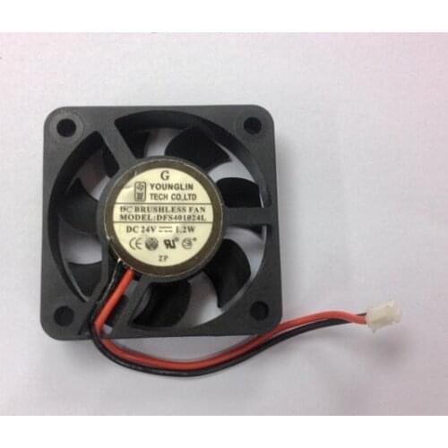 PRPKDFAN 40*40*10 DFS401024L 4CM 24V 1.2W 2 line frequency converter cooling fan