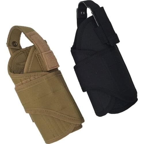 Tactical Tornado Belt Holster Right Hand Airsoft Pistol Gun Carry Pouch Adjustable Magic Strap Nylon Holster For Universal Gun