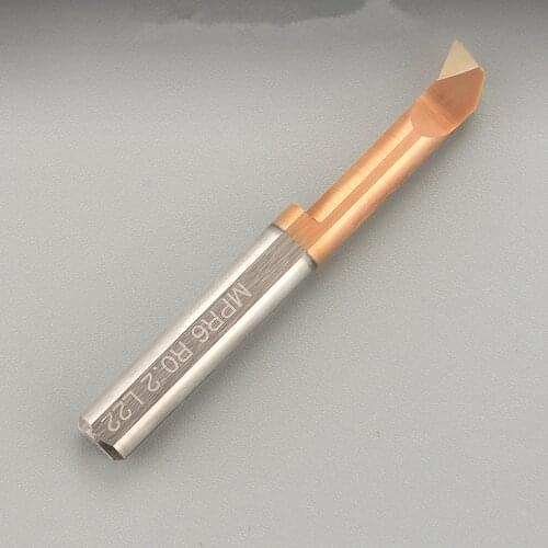 MPR MPR2R0.15 L10 MPR3R0.2 L15 MPR4R0.2 L15 MPR5R0.2 L22 MPR6R0.2 L22 Grooving solid Carbide Tools small bores CNC Lathe Cutter