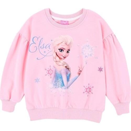 Spring Teen Girls Clothes Frozen Elsa Princess Sweatshirts Pretty Little Children Costume Party Birthday Autumn Kids Outfits