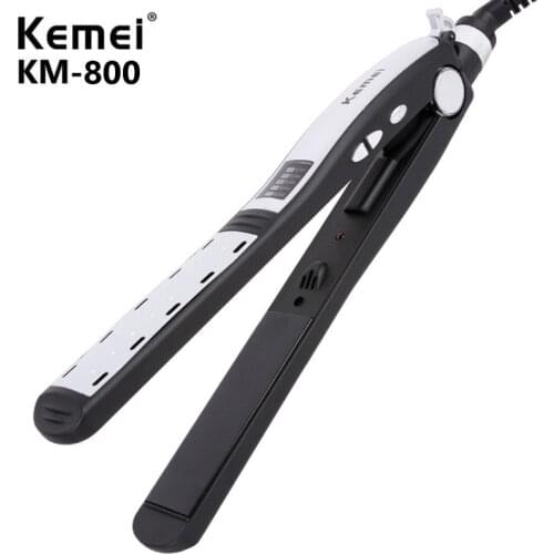 Kemei hair straightener styling tools straightening irons women curling irons curler professional ionic flat irons