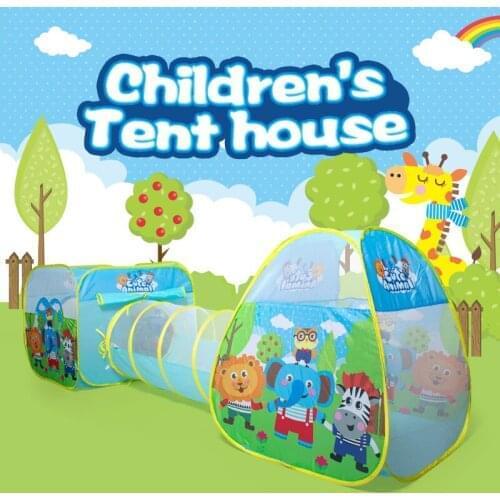 3pcs/set Baby Large Tents Kids Crawling Tunnel Play Tent Ball Pool Child Tent Play House Kids Enfant Room Play Toys For Baby