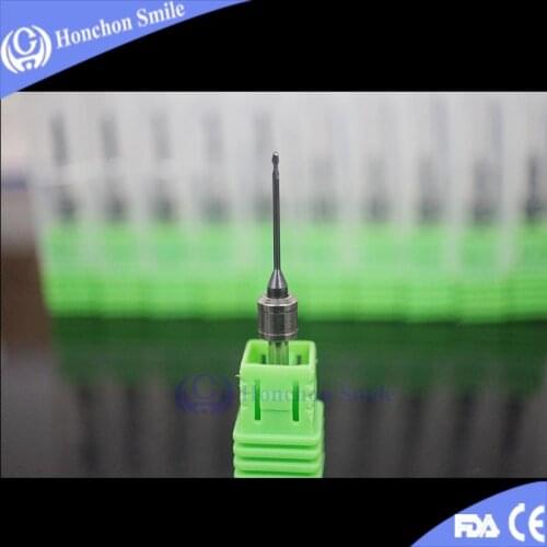 5pcs Amann Girrbach Dental Milling Burs/AG Burs/ For Zirconia Milling DLC Coated