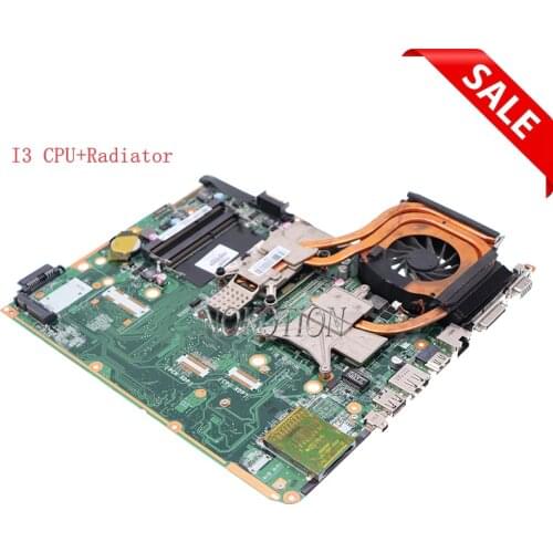 580977-001 574902-001 580975-001 600817-001 for HP Pavilion DV6-2000 DA0UP6MB6F0 Laptop motherboard GT230M 1G with CPU Radiator