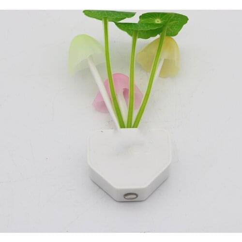 Colorful Led Mushroom Lamp Lamp Party decoration meets the EU & US Plug Light Sensor 220V 3 LED