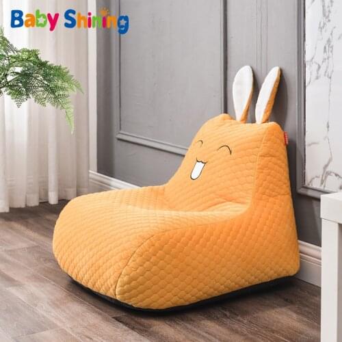 Bean Bag Chair Children Sofa Stool Baby Sofa Chair Fabric Sofa Children Cartoon Stool Tatami Home Furniture Room Lazy Chair
