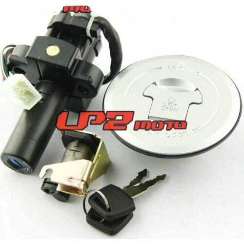 Ignition Switch Fuel Gas Cap Cover Keys Seat Lock Set For Honda X4 CB1300 1997 1998 1999 2000 97 98 99 00