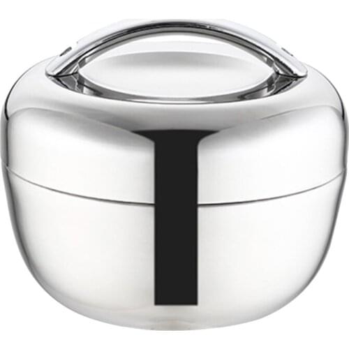 1300Ml Stainless Steel Lunch Box, Food Container, Handle, Heat Preservation Bowl, Portable Picnic Lunch Box