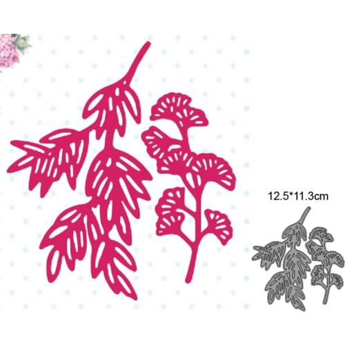 Swirl Flowers leaves Making Metal Embossing Cutting Dies Stencil Template Mould for DIY Craft Scrapbooking Photo Album Decor