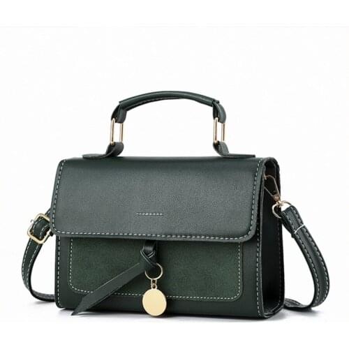Fashion New Ladies Hand Bags 5 Colour Simple Casual Crossbody Bag Office Ladies Mini Square Shoulder Bags