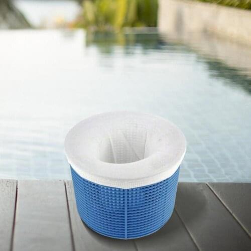 Useful 50Pcs Good Pool Filter Savor Socket Supplies Lightweight Pool Filter Socks Practical Swimming Pool Supplies
