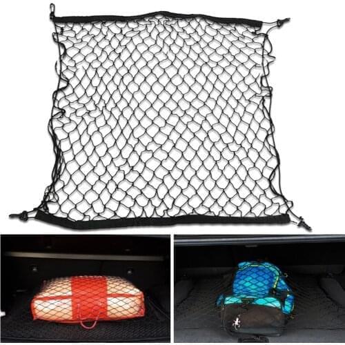 70x70cm Car Trunk Mesh Net Cargo Luggage Trunk Organizer Nylon Net For Honda Type R Civic 2008 Accord CRV Hrv Jazz Typer