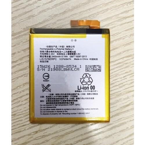 Replacement LIS1576ERPC Battery For SONY Xperia M4 Aqua E2303 E2333 E2353 Phone Battery 2400mAh