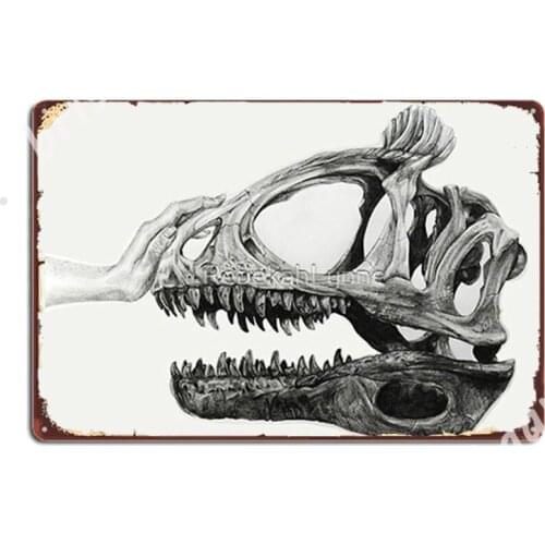 Flesh And Bone Metal Signs Decoration Club Painting Décor pub Garage Tin sign Posters