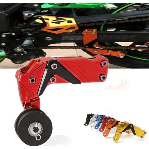 Universal aluminum Adjustable Conversion Motorcycle Chain Tensioner For Buell XB12Scg X1 Lightning M2 Cyclone CAN-AM dropship