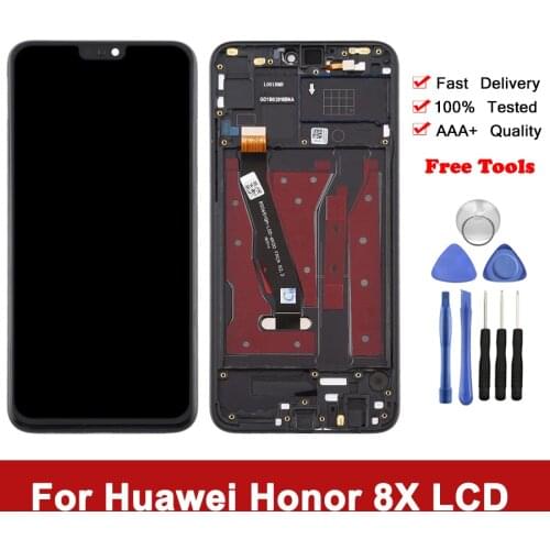6.5'' Display For Huawei Honor 8X LCD Display Touch Screen Digitizer Assembly Replacement Parts For Honor 8X Display Screen
