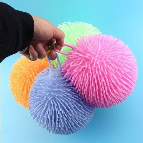 1pc Stress Ball Fidget Toys Glow In The Dark Push Bubble Fidget Sensory Luminous Stress Relief Toy Brinquedo Anti Estresse