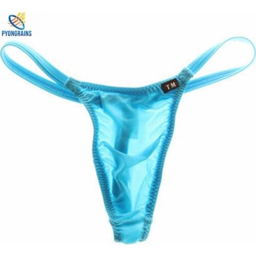 2016 Fashion Nylon Men G-Strings Thongs Popular Brand Sexy Men Underwear Thongs Male Boys Gay 7 Color Underpants Jockstrap Gay