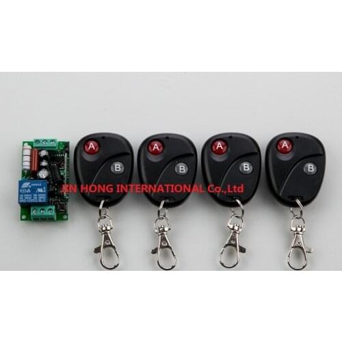 RF Wireless 220V Remote Control Switch 1CH Interruptor 10A 315/433 MHZ Smart home, simple and practical