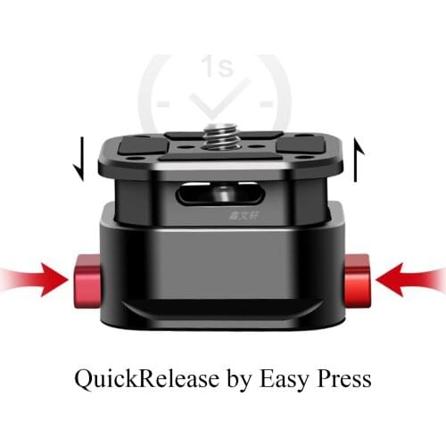 Quick Release Plate Claw Clamp Quick Instal System DSLR Gopro Action Camera Clamp Quick Switch Kit for DSLR Camera Mic monitor