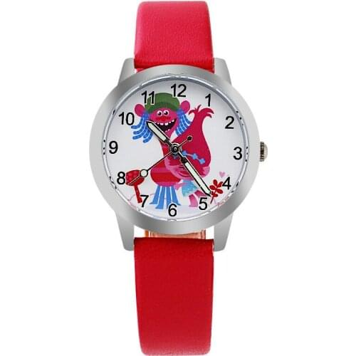 3D Cartoon Animal Childrens Watch Casual Luminous Girl White Sky Blue Quartz Creative Brand Childrens Clock Boy Watch Gift