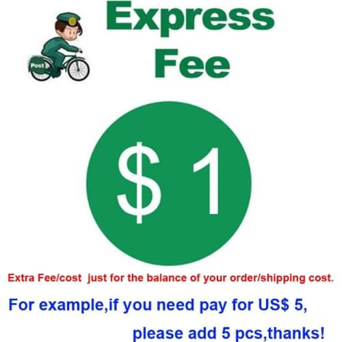 Extra Fee/cost just for the balance of your order/shipping cost