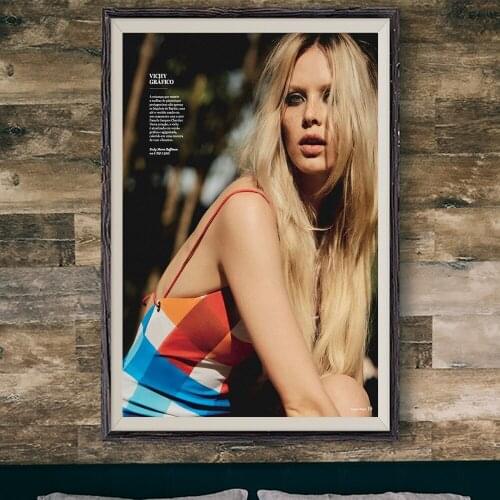 E185 Dani Witt Sexy Model Movie Star Wall Silk Cloth Poster Art Home Decoration Gift