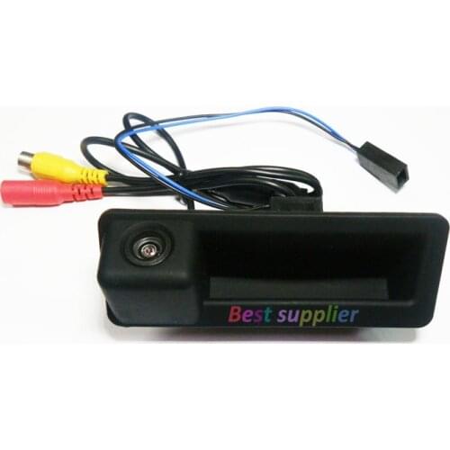 Car Backup Reverse Camera HD CCD Rear View For BMW E82 E88 E84 E90 E91 E92 E93 E60 E61 E70 E53 E46 Trunk handle Car camera