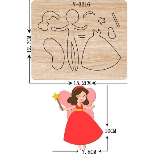 New wooden dies cutting dies for scrapbooking Multiple sizes V-3216